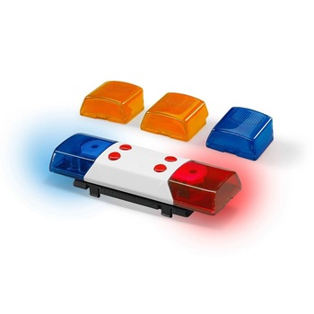 Set accesorii sunet si lumini, girofar universal, Bruder 02802